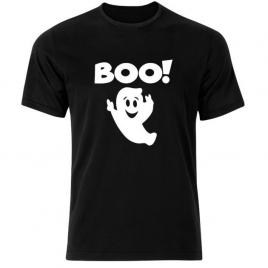 Tricou Negru,Boo ,XXL