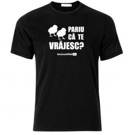 Tricou Negru,Pariu ca te vrajesc? ,L