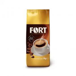 Cafea boabe prajita Fort cu gust intens 1 kg
