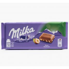 Ciocolata cu alune maruntite Milka 100g