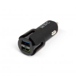 Adaptor de la bricheta 2 x usb – negru