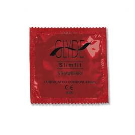 Pachet de 100 prezervative – ultrasubtiri cu aroma de capsuni