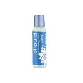 Sliquid naturals swirl flavoured lubricants-blue raspberry 59ml