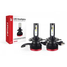 Becuri auto led bf series amio compatibil h4, destinat competitiilor auto sau