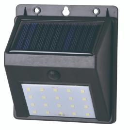 Lampa solara de perete pentru exterior, buton ON/OFF, 30 LED-uri