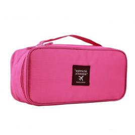Geanta pentru organizarea bagajului VIVO, Roz 27.5x14x12.5cm, EJ1255