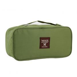 Geanta pentru organizarea bagajului VIVO, Verde 27.5x14x12.5cm, EJ1255