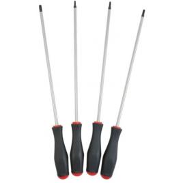 Set 4 surubelnite cu varf magnetic 250mm Dekton, Crom vanadiu, Torx, DT65213