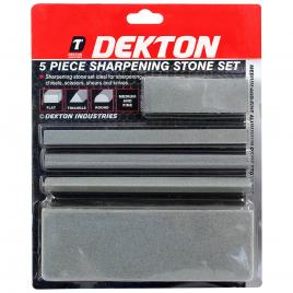 Set 5 pietre pentru ascutit Dekton, DT30510