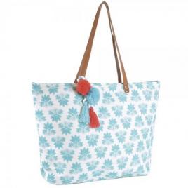 Geanta pentru plaja, 55 x 40 cm, GP1BLUE, Vivo