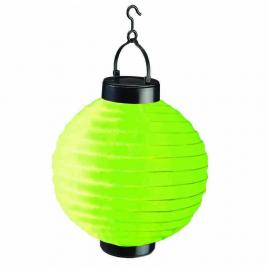 Lampion solar LED, diametru 20 cm, verde, Vivo