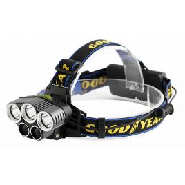 Lanterna de Cap cu 5 LED-uri reincarcabila Goodyear GY900937