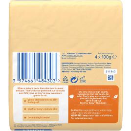 Sapun pentru copii Johnson's Baby Honey 4X100g