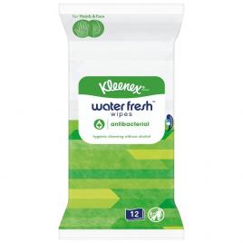Servetele umede pentru maini antibacteriene Kleenex, 12buc