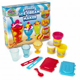 Set creativ de facut inghetata din plastelina, Dough Tastic, Ice Cream Maker, R03-0527