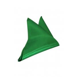 Batista de buzunar pentru sacou, cu aspect matasos, 21 x 21 cm, Verde