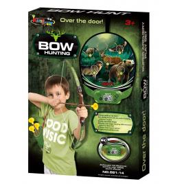 Set arc cu sageti si tinta, Bow Hunting, Kings Sport Game
