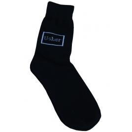 Sosete de barbati, marimea 35-38, negru, Usher, Vivo