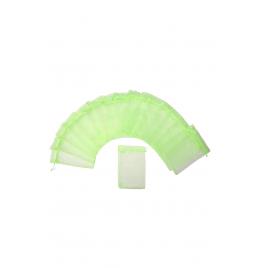 Saculeti organza, 5x7 cm, 25 bucati, Lime Green , OBAGSMALL