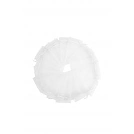 Saculeti organza, 8x11 cm, 25 bucati, White , OBAGMEDIUM