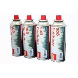 Set cartuse gaz butan ,pentru camping si drumetii, 4 bucati, 227gr, Love MUD