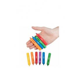 Set creioane cerate colorate, lavabile, 6 culori, Bath Crayons, BAB-0718