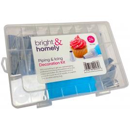 Set decorare prajituri si torturi, 24 piese, Bright & Homely, BH052