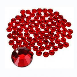 Strasuri acrilice, decoratiune, 2mm, 2 g, Deep Red, Vivo