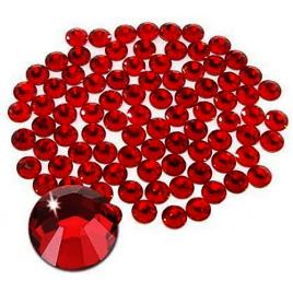 Strasuri acrilice, decoratiune, 3mm, 10 g, Deep Red, Vivo