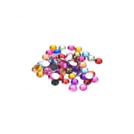 Strasuri acrilice, decoratiune, 3mm, 10 g, Mix Vivo
