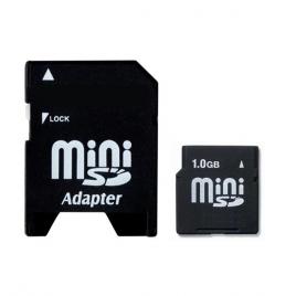 Card de memorie Integral 1 GB, Mini SD, cu adaptor, 56-18-12