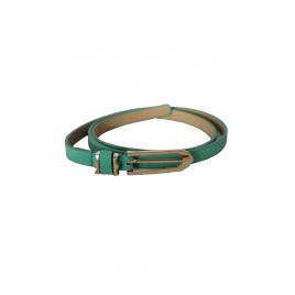 Curea subtire, texturat, Light Blue, ZB0004