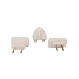 Incarcator retea cu 3 adaptoare, UK/US/EU, alb, Vivo