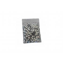 Pietre acrilice decorative, 5mm, 25 g, Iridescent, Vivo