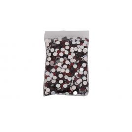 Pietre acrilice decorative, 6 mm, 35 g, Deep Red, Vivo