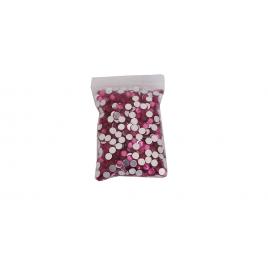 Pietre acrilice decorative, 6 mm, 35 g, Fuchsia, Vivo