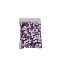 Pietre acrilice decorative, 6 mm, 35 g, Purple, Vivo