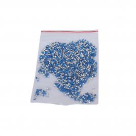 Pietre acrilice decorative, diamant, 4.5 mm, 60 g, Blue, Vivo