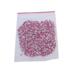 Pietre acrilice decorative, diamant, 4.5 mm, 60 g, Fuchsia, Vivo