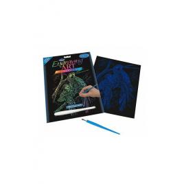 Set creativ de gravura, Tropical Birds, RAIN13