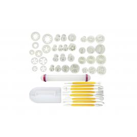 Set decorare prajituri si torturi, 46 piese, Vivo