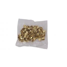 Tinte metalice, 10 x 10 mm, 30 g, Gold