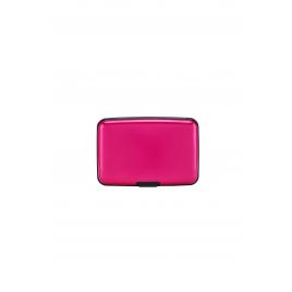 Portcard securizat RFID, aluminiu, pink, T1841