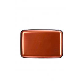 Portcard securizat RFID, aluminiu, portocaliu, T1841