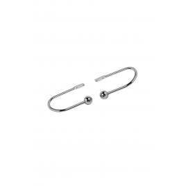Set accesoriu de prindere perdea / draperie, 2 bucati, crom,HOLDBACK