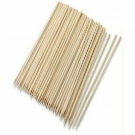 Set bete bambus pentru frigarui, 150 bucati, 30 cm, RY1212