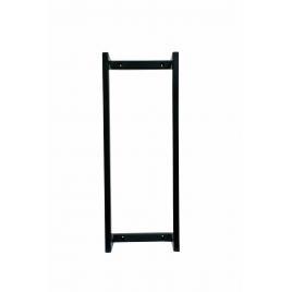 Suport pentru prosoape, metal, negru, 25 x 13 x 60 cm, Luigi, 017