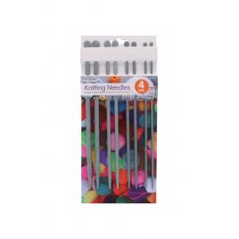 Set 4 perechi de ace de tricotat, diferite marimi, RY3527