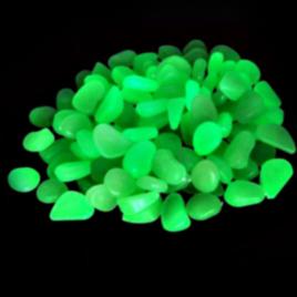 Pietricele decorative fluorescente, alb, EFG1041 Vivo