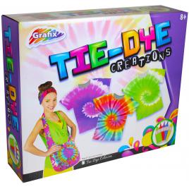 Joc creativ de vopsit articole vestimentare, Tie Dye Creations, Grafix